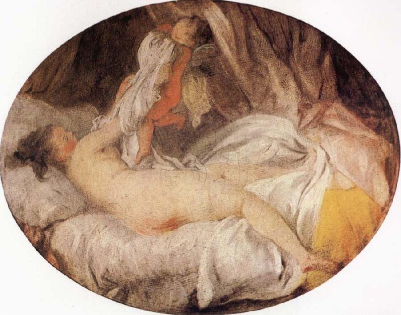 Jean Honore Fragonard The Stolen Shift oil painting image